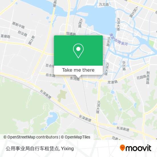 公用事业局自行车租赁点 map
