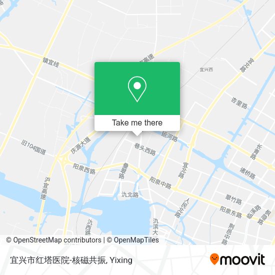 宜兴市红塔医院-核磁共振 map