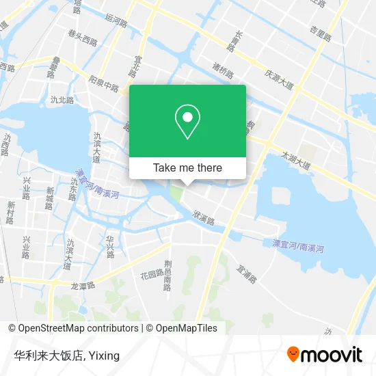 华利来大饭店 map