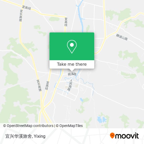 宜兴华溪旅舍 map