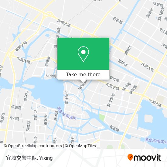 宜城交警中队 map