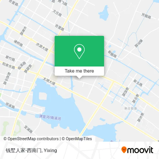 钱墅人家-西南门 map