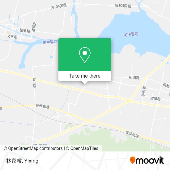 林家桥 map