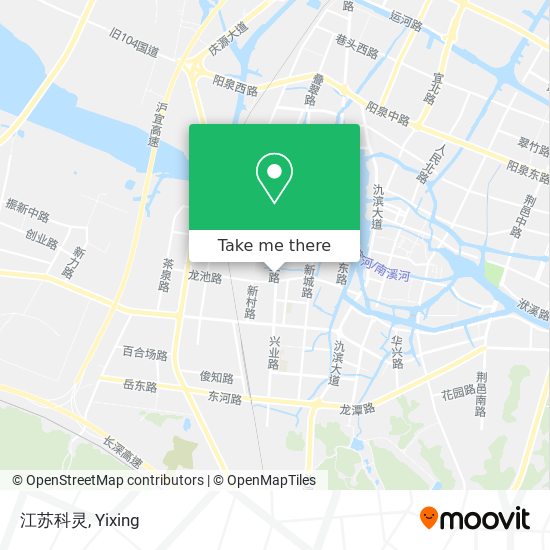 江苏科灵 map