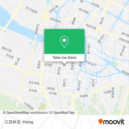 江苏科灵 map