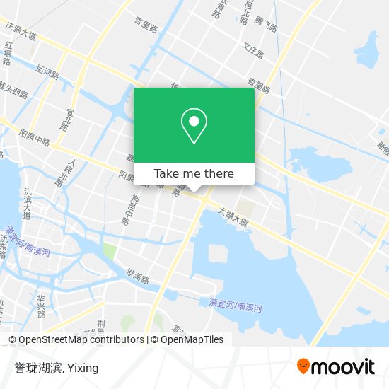 誉珑湖滨 map