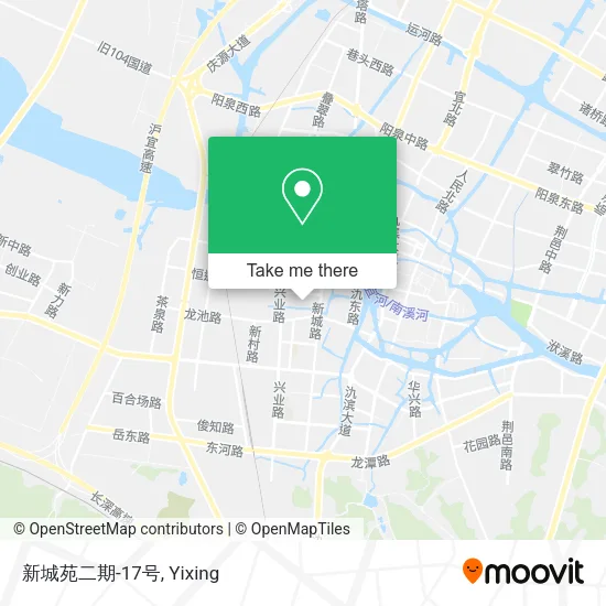 新城苑二期-17号 map