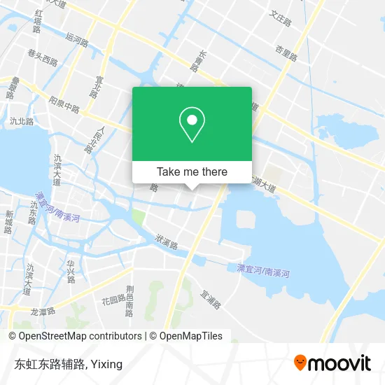 东虹东路辅路 map