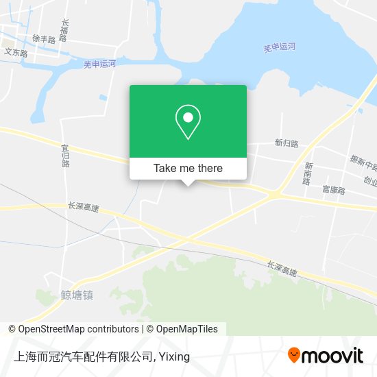 上海而冠汽车配件有限公司 map