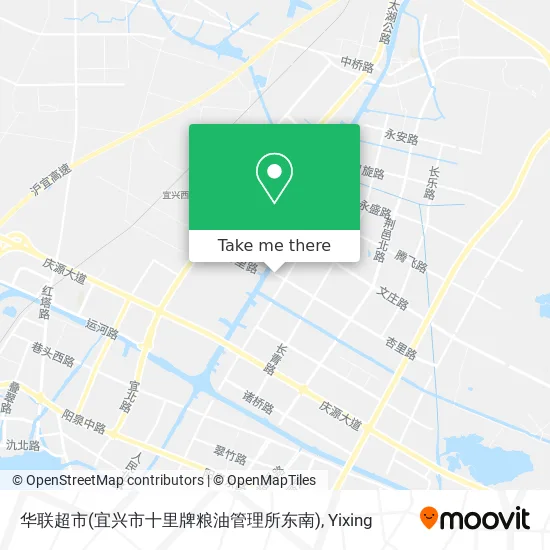 华联超市(宜兴市十里牌粮油管理所东南) map