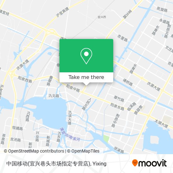 中国移动(宜兴巷头市场指定专营店) map