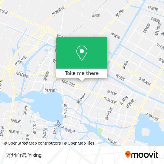 万州面馆 map