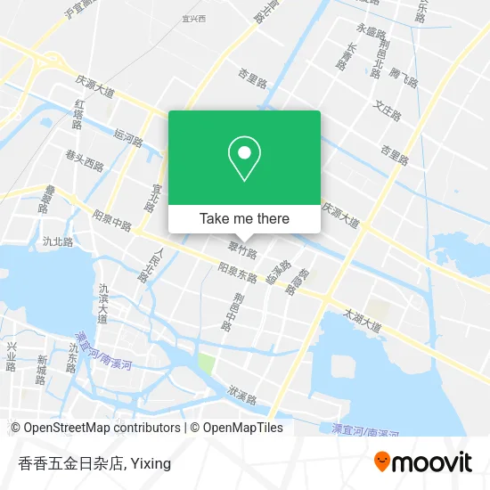 香香五金日杂店 map
