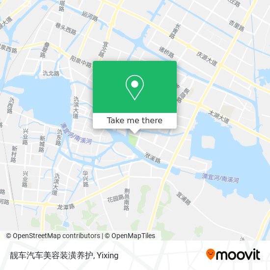 靓车汽车美容装潢养护 map