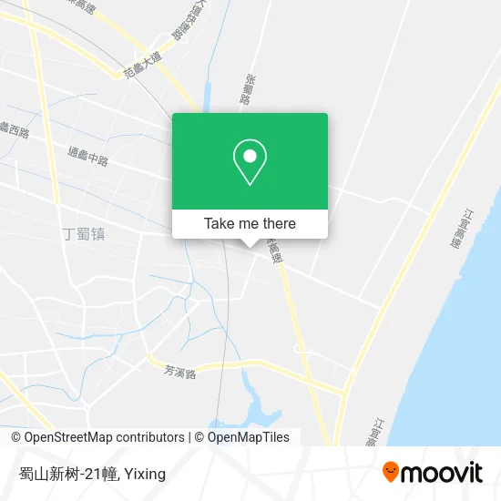 蜀山新树-21幢 map