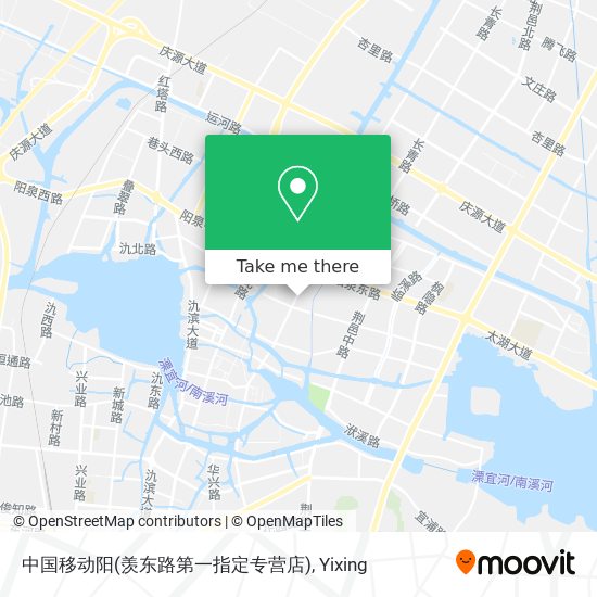 中国移动阳(羡东路第一指定专营店) map