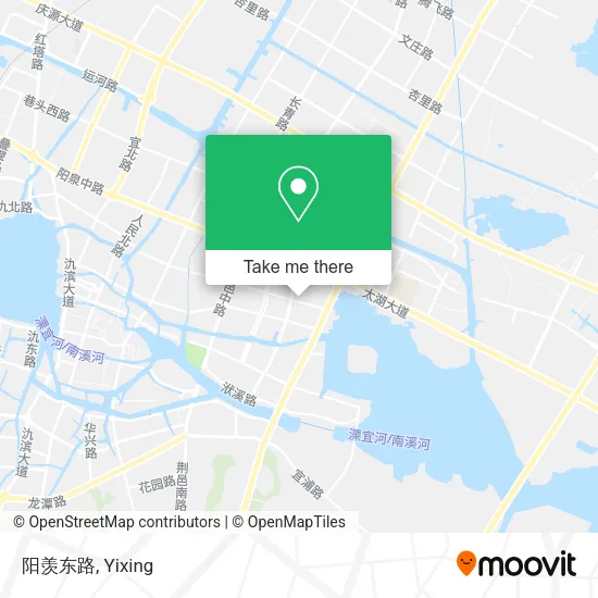 阳羡东路 map