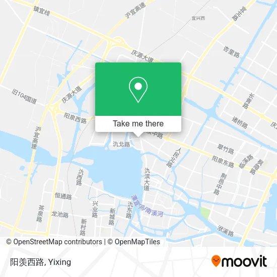 阳羡西路 map