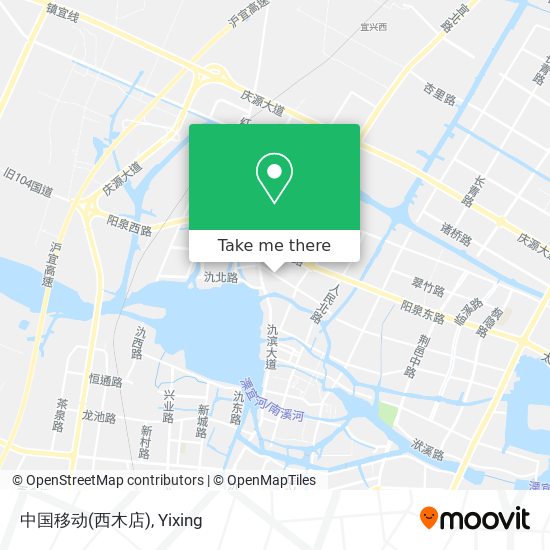 中国移动(西木店) map