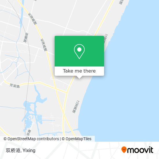 双桥港 map