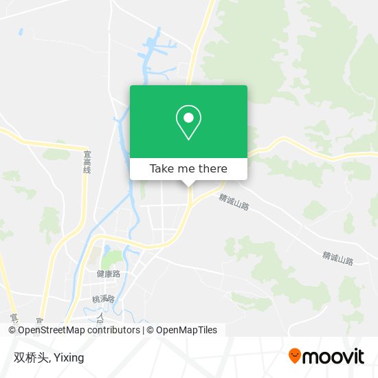 双桥头 map