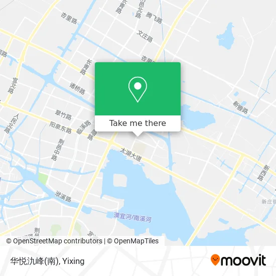 华悦氿峰(南) map