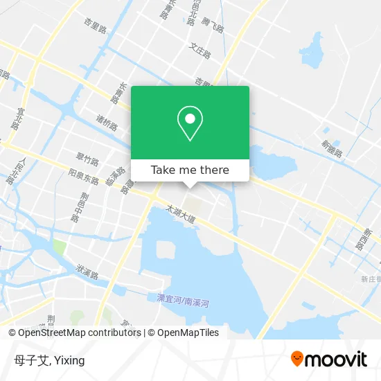 母子艾 map