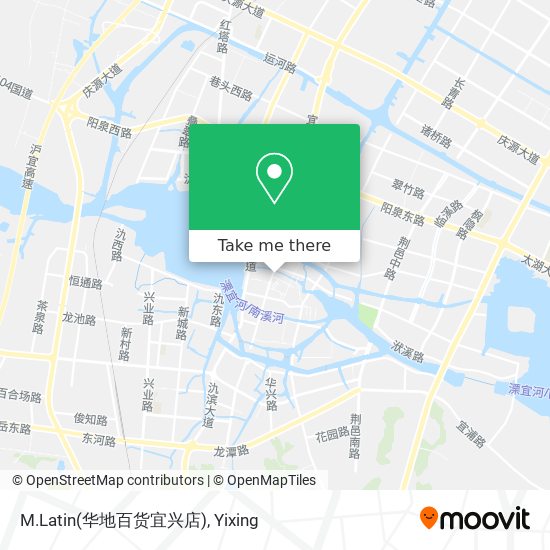 M.Latin(华地百货宜兴店) map
