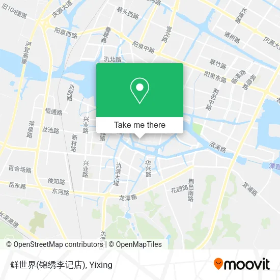 鲜世界(锦绣李记店) map