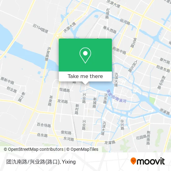 团氿南路/兴业路(路口) map