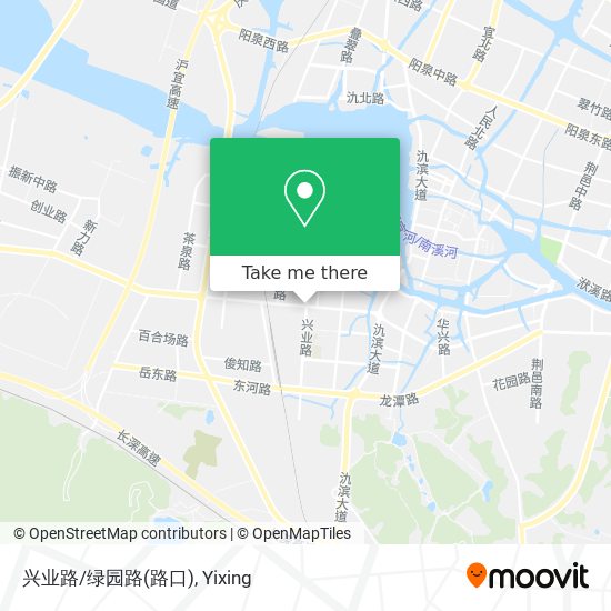 兴业路/绿园路(路口) map