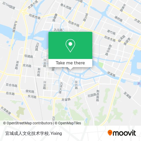 宜城成人文化技术学校 map