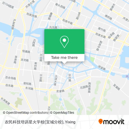 农民科技培训星火学校(宜城分校) map