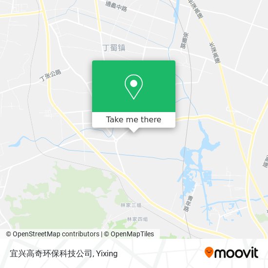 宜兴高奇环保科技公司 map