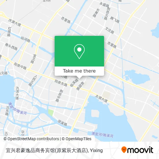 宜兴君豪逸品商务宾馆(原紫辰大酒店) map