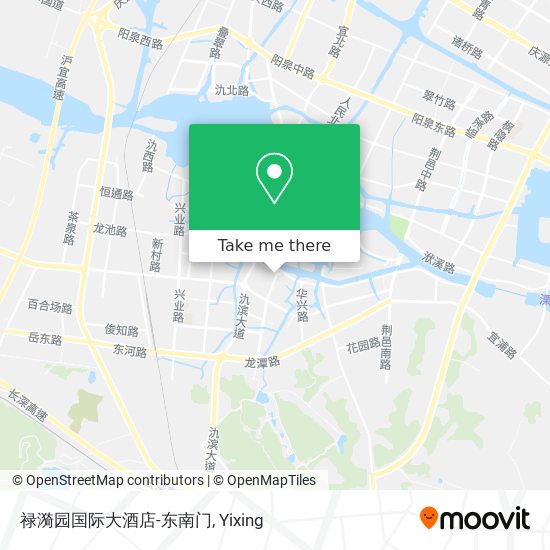 禄漪园国际大酒店-东南门 map