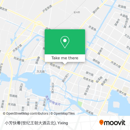 小芳快餐(世纪王朝大酒店北) map