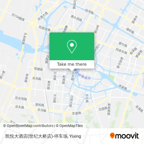凯悦大酒店(世纪大桥店)-停车场 map