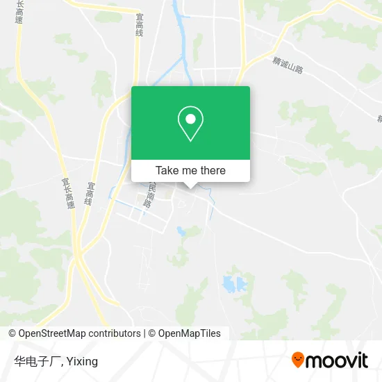 华电子厂 map