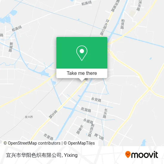 宜兴市华阳色织有限公司 map