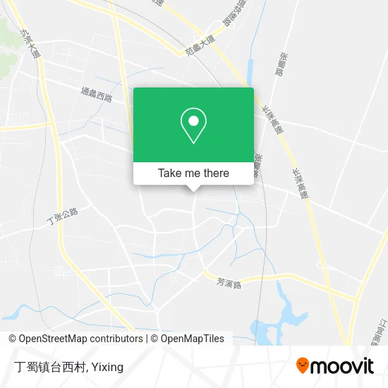 丁蜀镇台西村 map