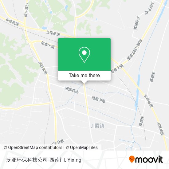 泛亚环保科技公司-西南门 map