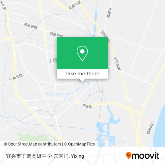 宜兴市丁蜀高级中学-东南门 map