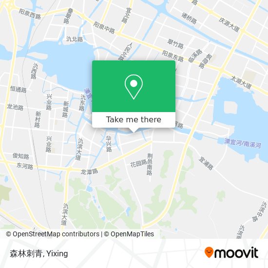 森林刺青 map