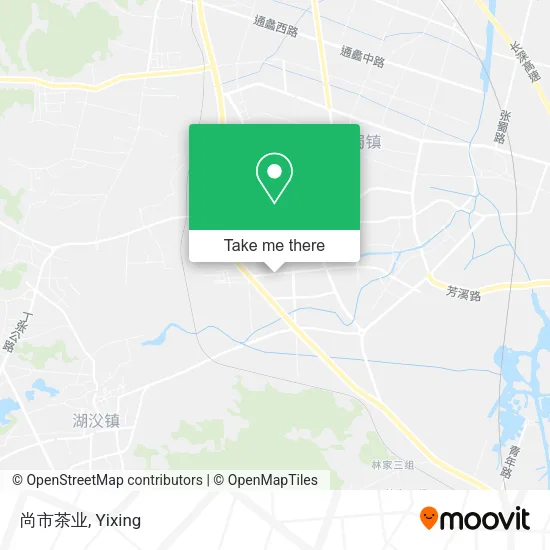 尚市茶业 map