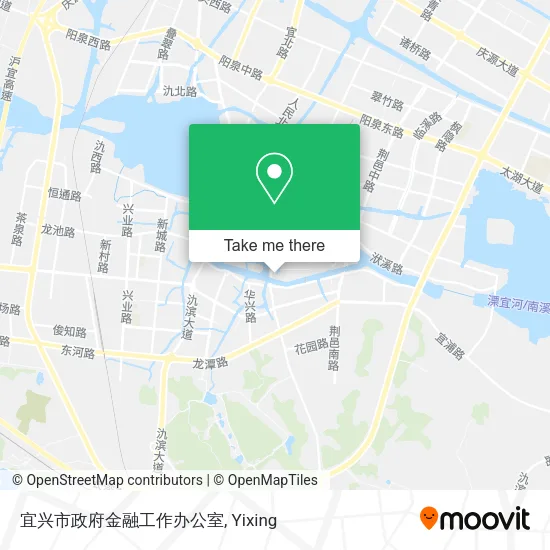 宜兴市政府金融工作办公室 map