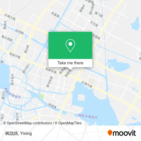 枫隐路 map