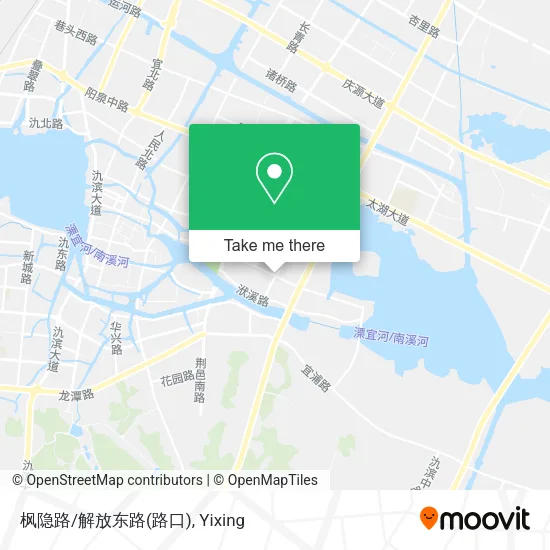 枫隐路/解放东路(路口) map