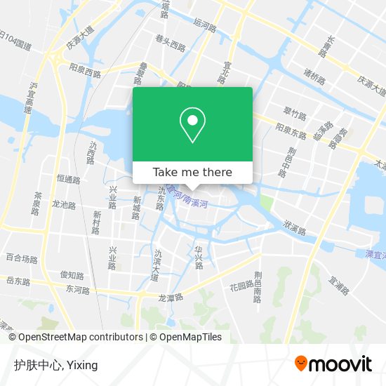 护肤中心 map