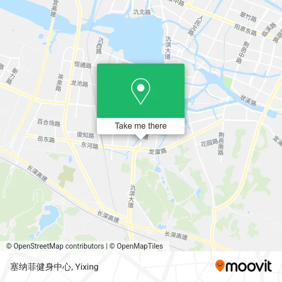 塞纳菲健身中心 map